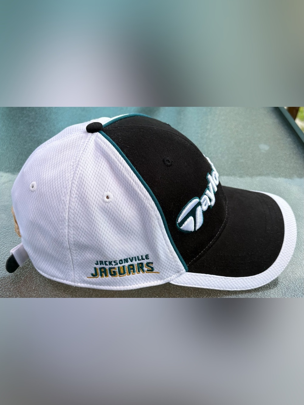 NWOT TaylorMade TMax Jacksonville Jaguars NFL Football Golf Hat OSFA - Picture 4 of 8